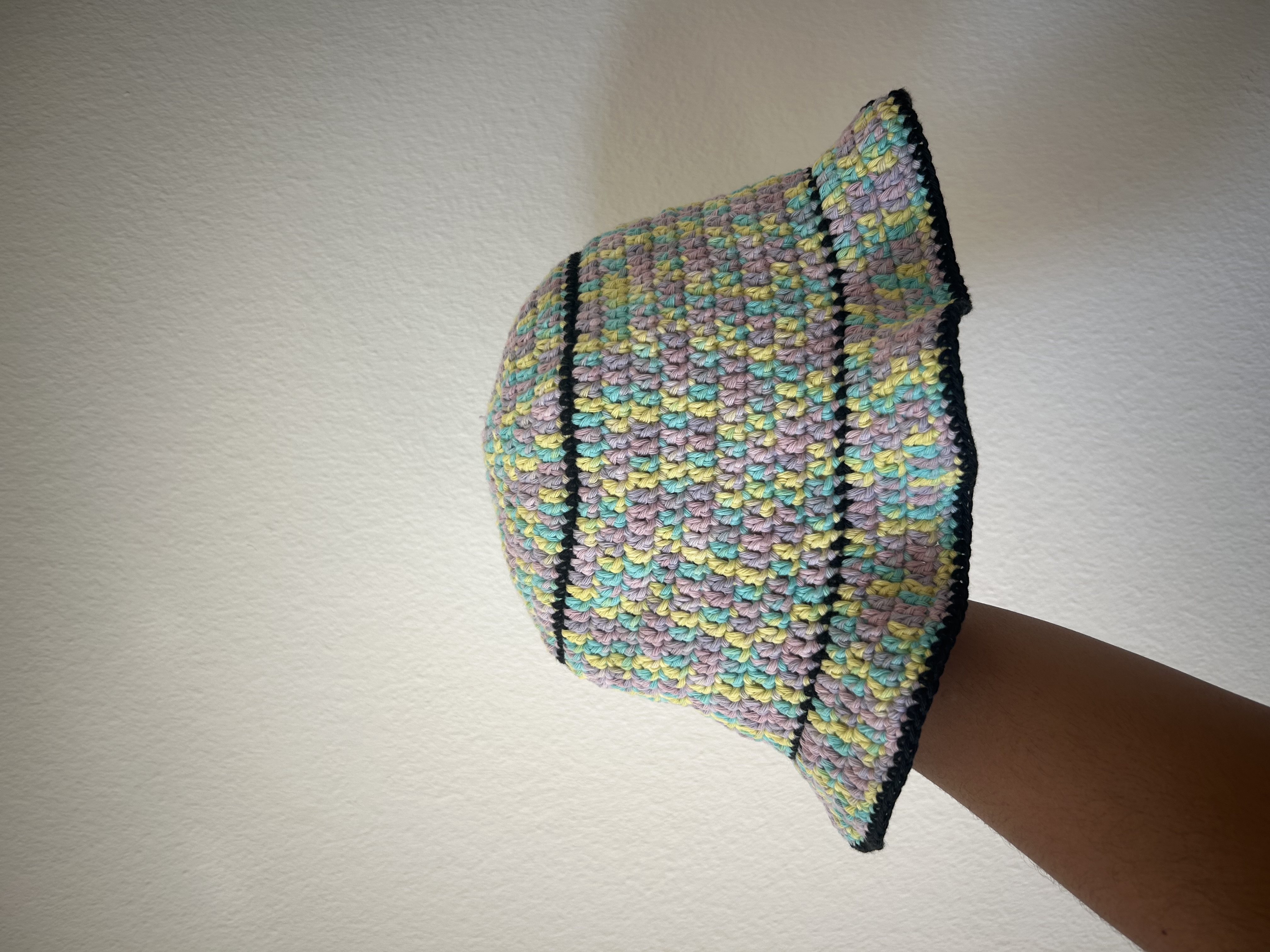 Pastel Multicolor Bucket Hat thumbnail 2