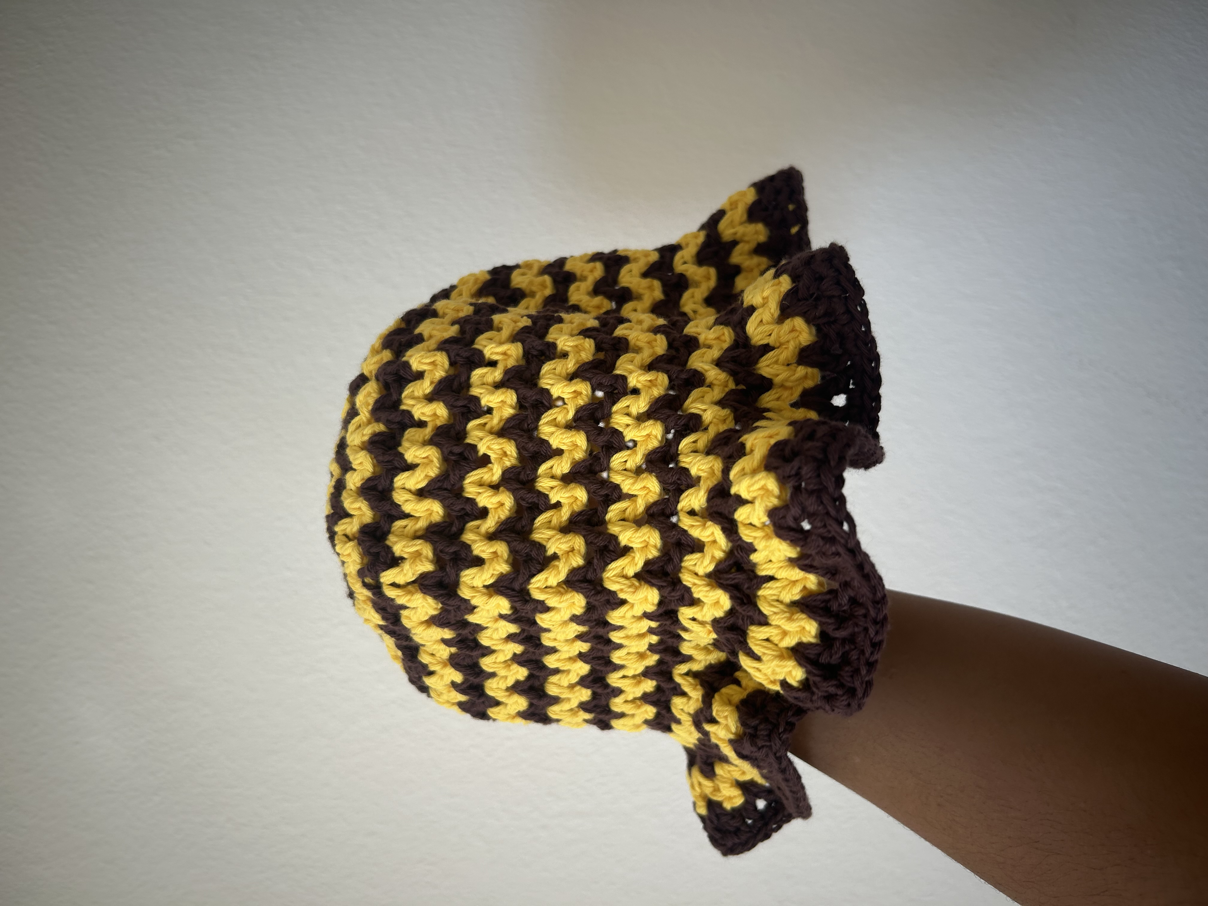 Yellow Striped Hat thumbnail 2